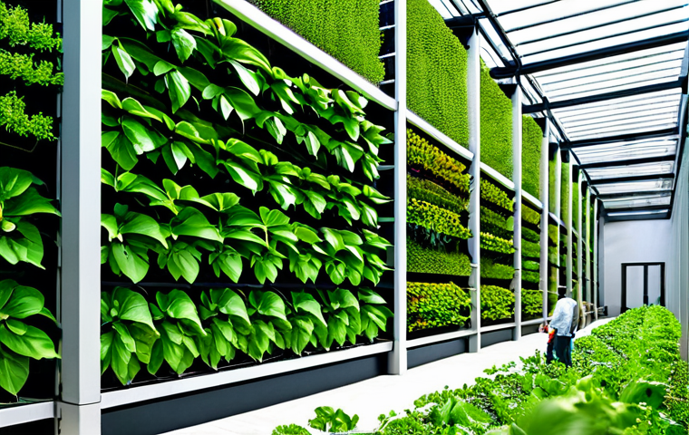 그린테크 및 환경 기업 - Circular Economy Showcase**

"A brightly lit, modern recycling plant in Madrid, featuring advanced r...