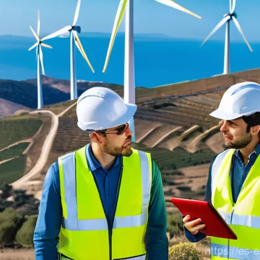 환경 공학 안전 규정 - **Sustainable Energy Innovation in Andalusia:** A vibrant, sun-drenched landscape in Andalusia, Spai...