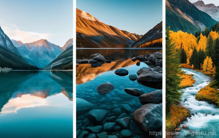 환경공학 산업 실무 경험 - Here are three detailed image prompts: